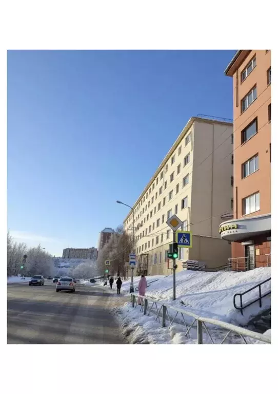 Комната Мурманская область, Мурманск ул. Папанина, 23 (13.0 м) - Фото 1