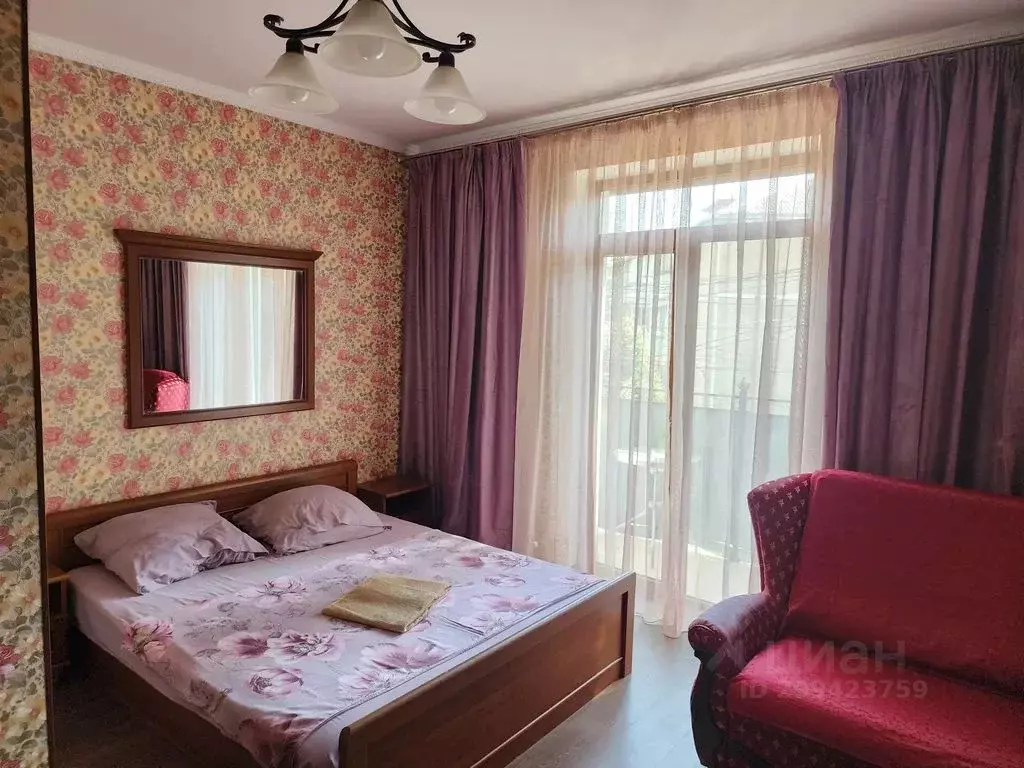 Комната Крым, Ялта муниципальный округ, Гурзуф пгт ул. Соловьева, 14/З - Фото 1