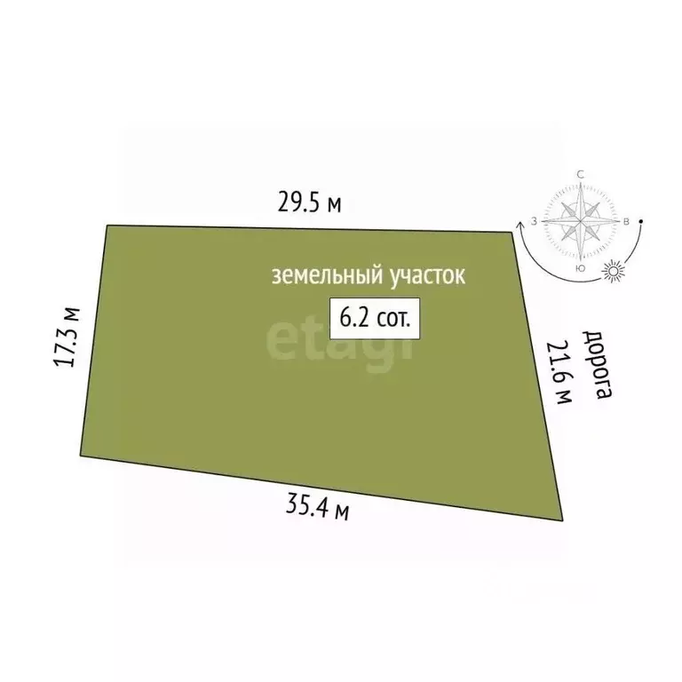 Участок в Ростовская область, Мясниковский район, Краснокрымское ... - Фото 2