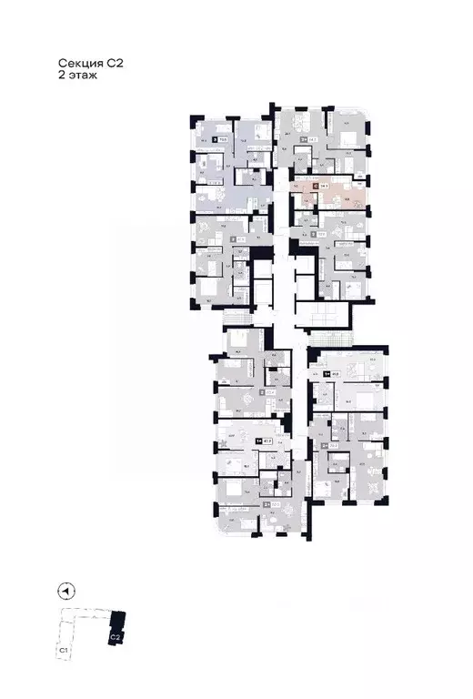 1-к кв. Москва Лодочная ул., 27К2 (43.9 м) - Фото 1