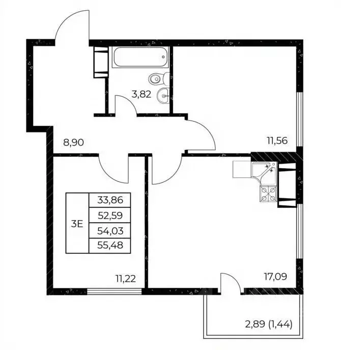 2-к кв. Ростовская область, Ростов-на-Дону Звезда Столицы 2 жилой ... - Фото 1