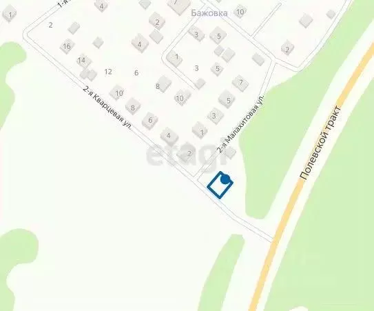 Участок в Свердловская область, Полевской муниципальный округ, с. ... - Фото 2