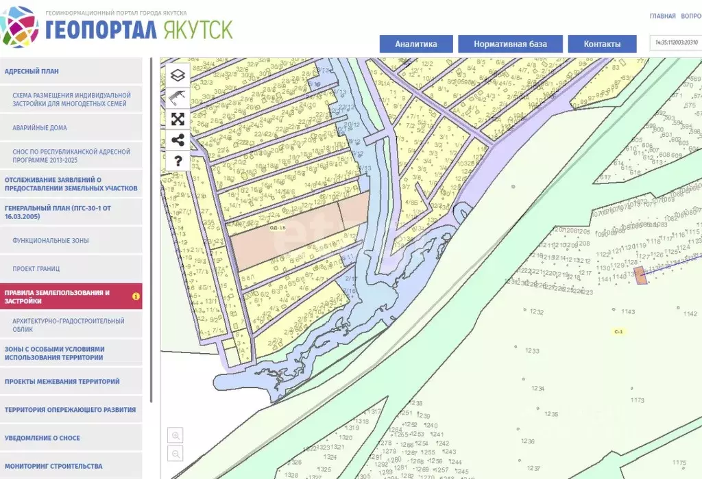 Участок в Саха (Якутия), Якутск городской округ, с. Хатассы  (10.4 ... - Фото 1