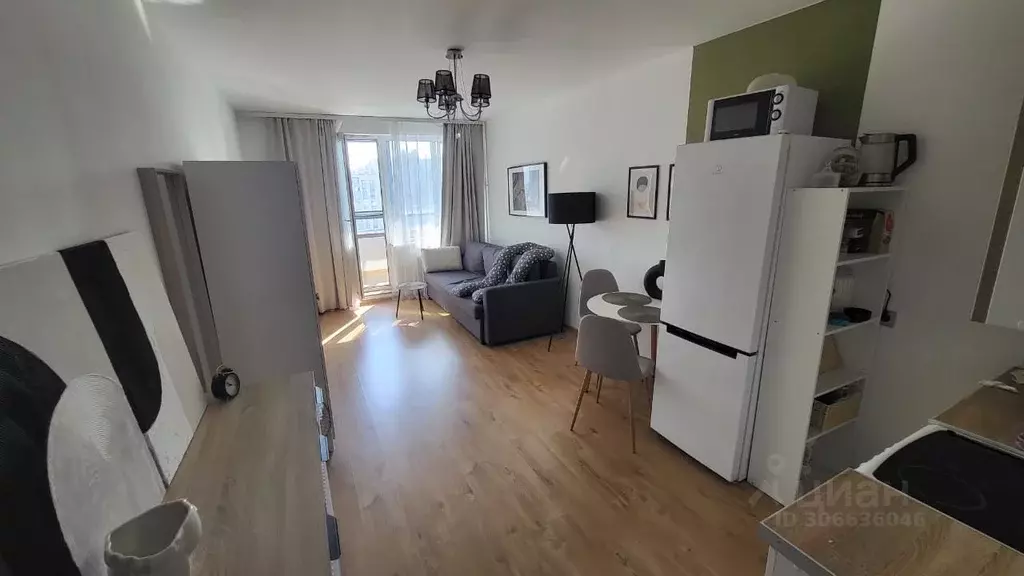 Студия Санкт-Петербург ул. Доблести, 7к2 (27.0 м) - Фото 1
