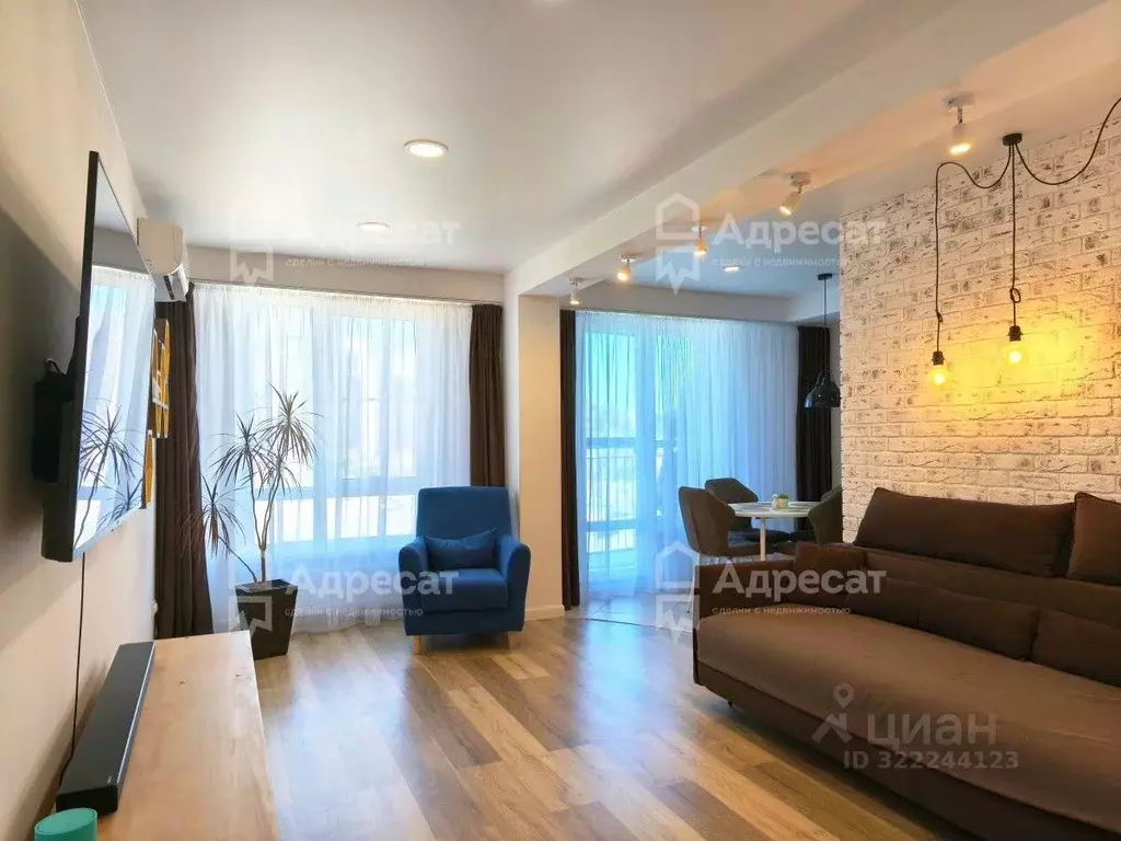 3-к кв. Волгоградская область, Волгоград ул. 8-й Воздушной Армии, 10а ... - Фото 2