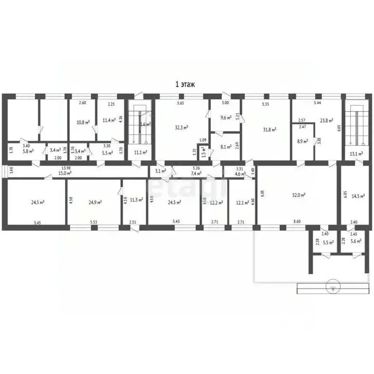 Торговая площадь в Омская область, Таврический район, пос. ... - Фото 2