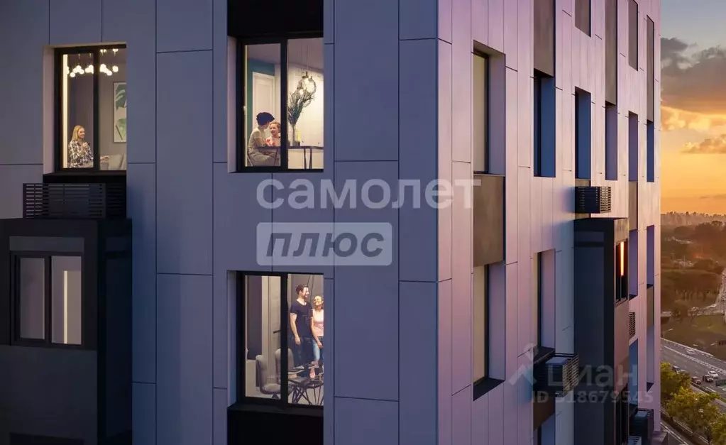 3-к кв. Московская область, Реутов 3-й мкр, Эво жилой комплекс, к1 ... - Фото 0