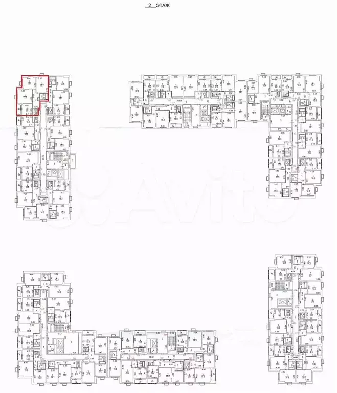 Аукцион: 3-к. квартира, 71,4 м, 2/17 эт. - Фото 1
