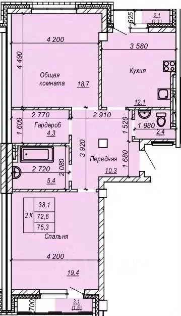 2-к кв. Новосибирская область, Новосибирск Затулинский жилмассив, ул. ... - Фото 0