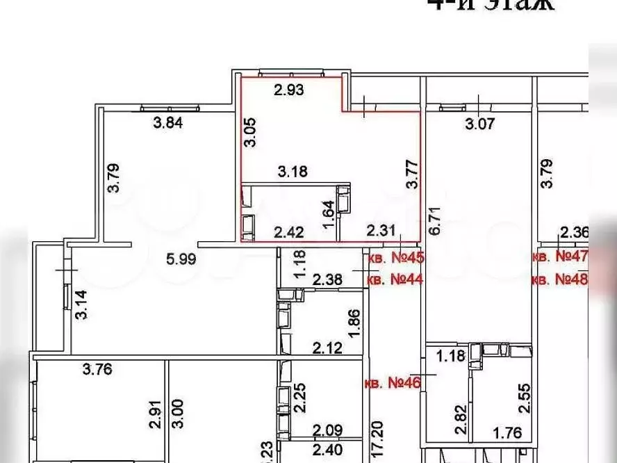 Аукцион: 1-к. квартира, 22,2 м, 4/9 эт. - Фото 1