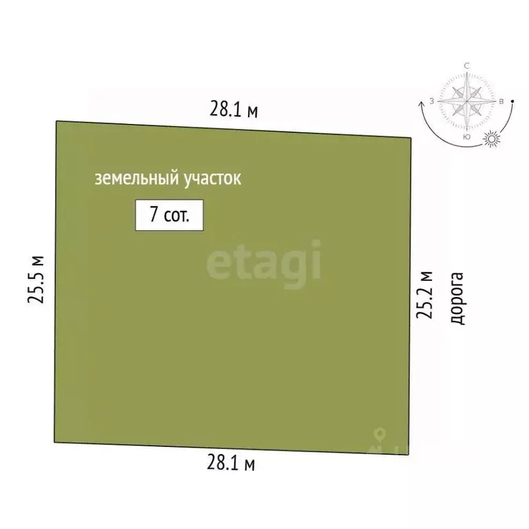 Участок в Мордовия, Рузаевский район, пос. Левженский  (7.0 сот.) - Фото 1