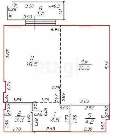 Студия Калининградская область, Калининград Артиллерийская ул., 81 ... - Фото 2