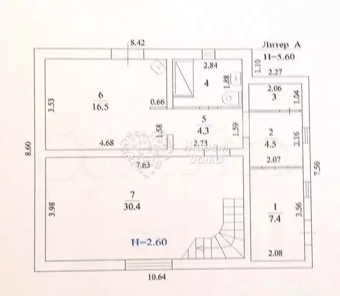 Дом 130 м на участке 5 сот. - Фото 1