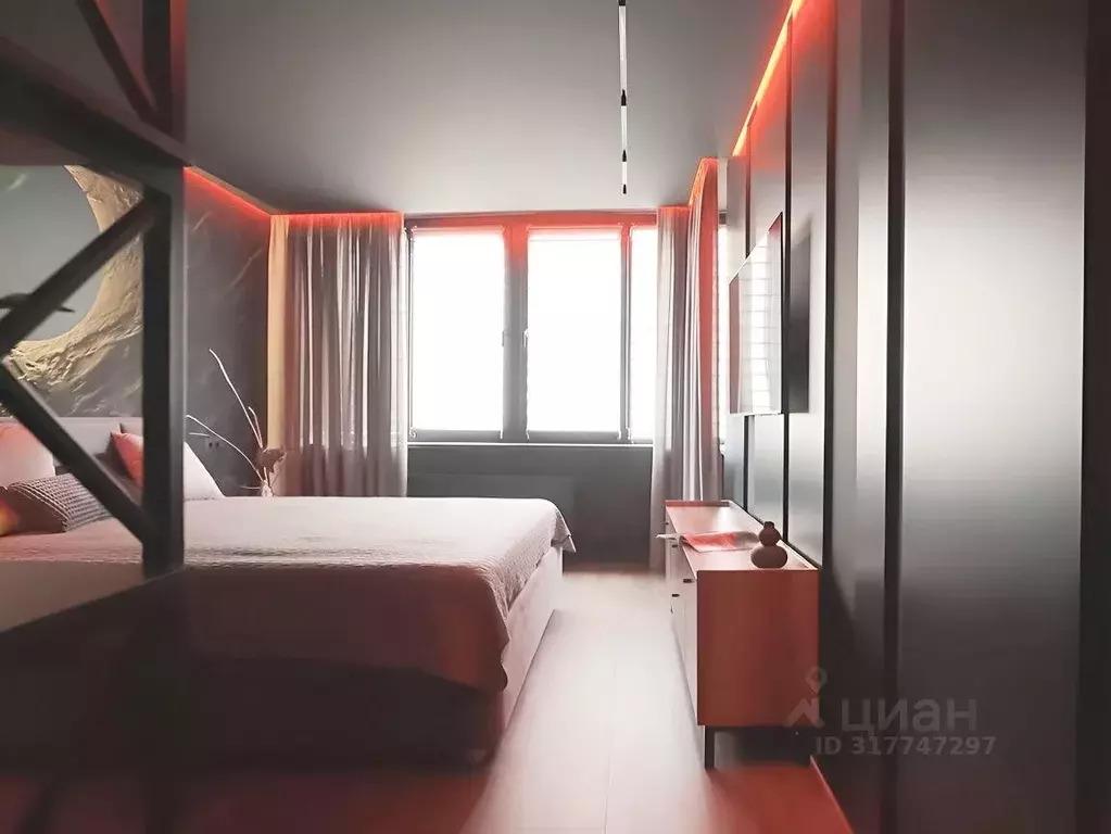 Квартира, 1 комната, 42.6 м - Фото 0