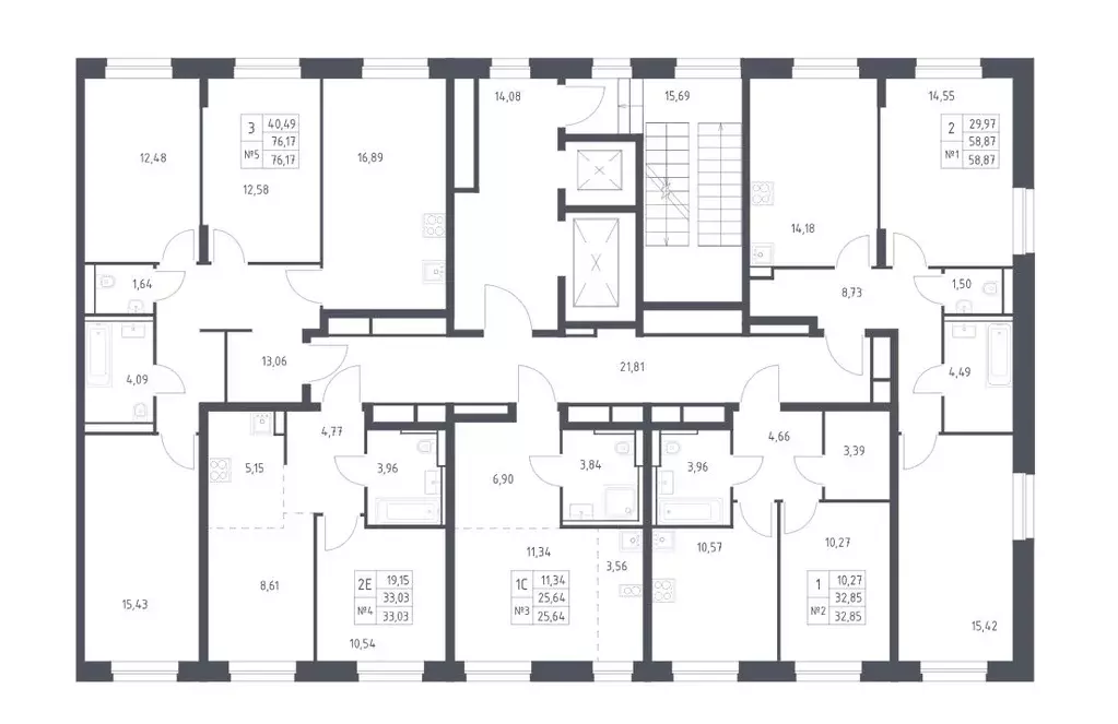 3-к кв. Московская область, Красногорск Квартал Строгино жилой ... - Фото 2
