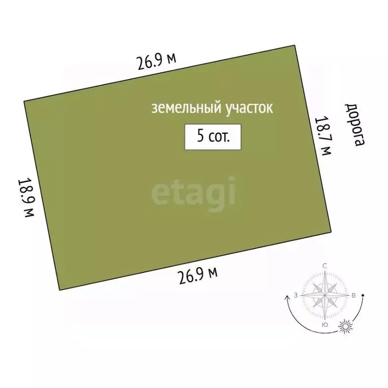 Участок в Тюменская область, Нижнетавдинский муниципальный округ, ... - Фото 2