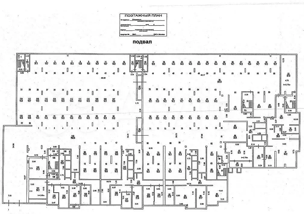 Машиноместо, 29 м - Фото 1