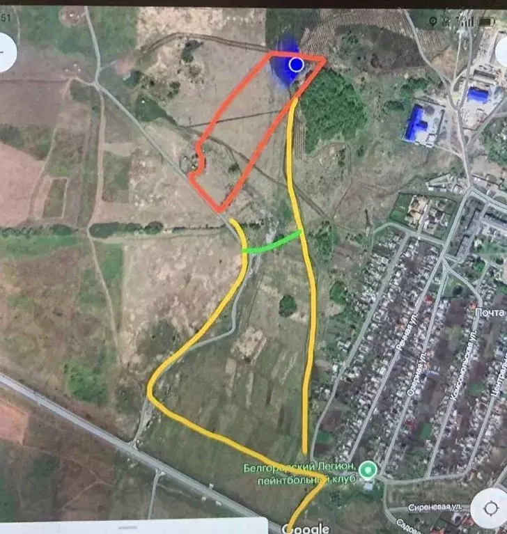 Участок в Белгородская область, Белгородский район, Новосадовское ... - Фото 1