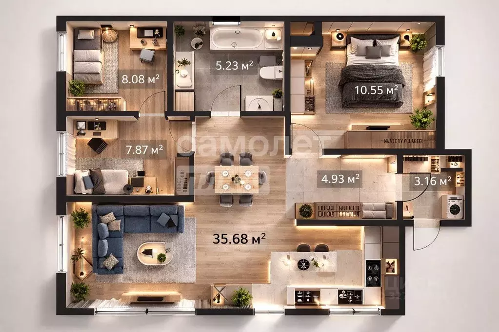 Дом в Калужская область, Калуга ул. Берестяная (100 м) - Фото 2