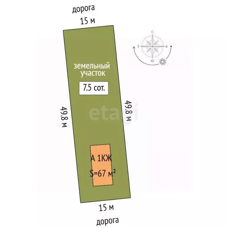 Дом в Тюменская область, Тюменский муниципальный округ, д. Елань  (67 ... - Фото 2