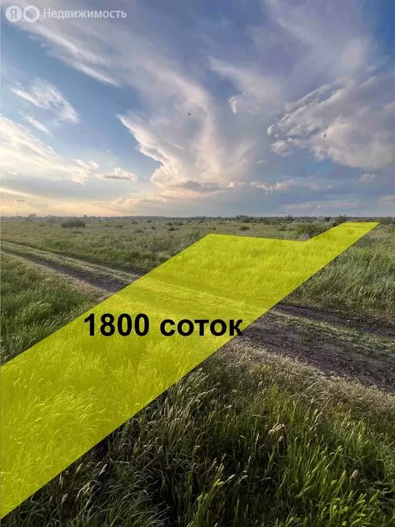 Участок в село Бессергеновка, Азовская улица, 31 (1800 м) - Фото 1