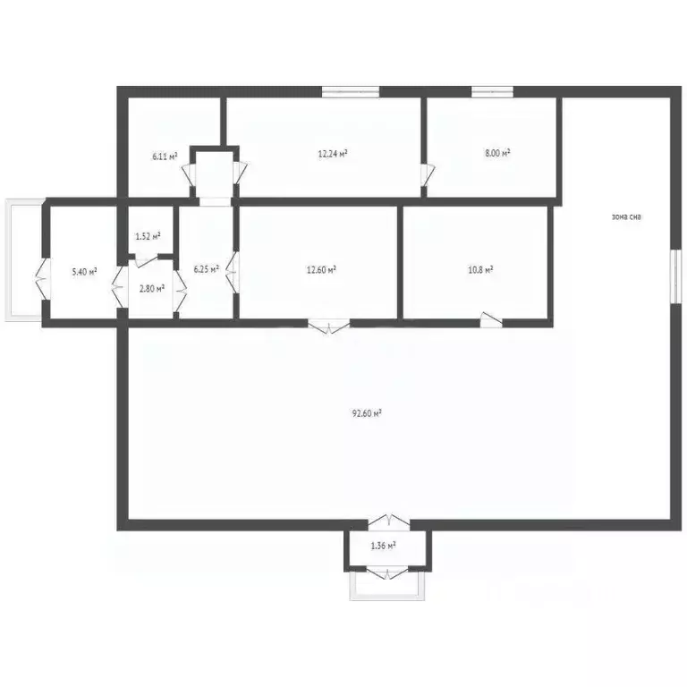 Помещение свободного назначения в Ханты-Мансийский АО, Сургут ... - Фото 2