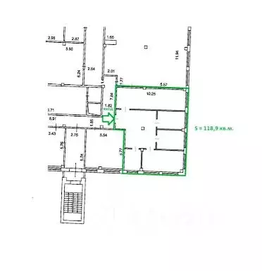 Офис в Москва ул. Кулакова, 20С1к (119 м) - Фото 1