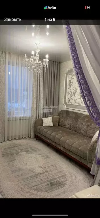 1-к. квартира, 40 м, 3/3 эт. - Фото 0