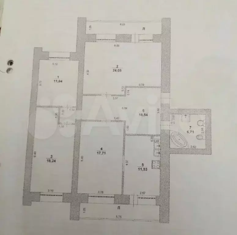 4-к. квартира, 105 м, 1/10 эт. - Фото 0