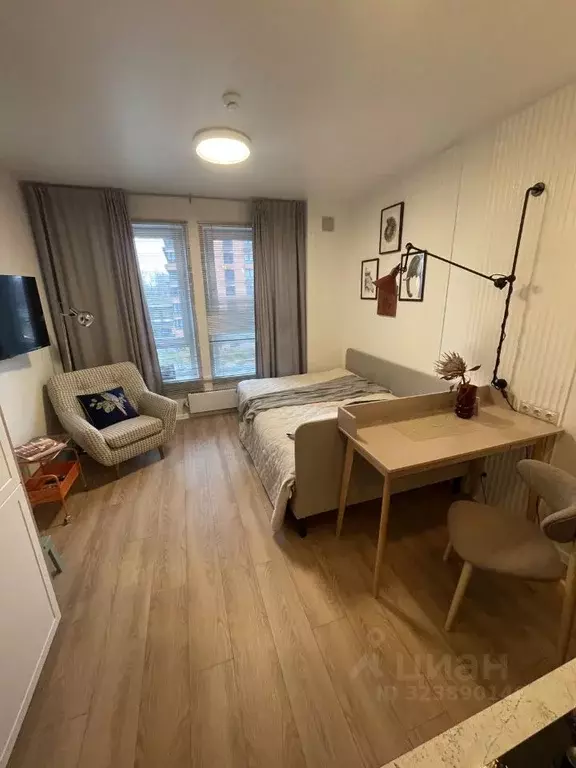 Студия Москва 2-й Нагатинский проезд, 6к1 (22.0 м) - Фото 1