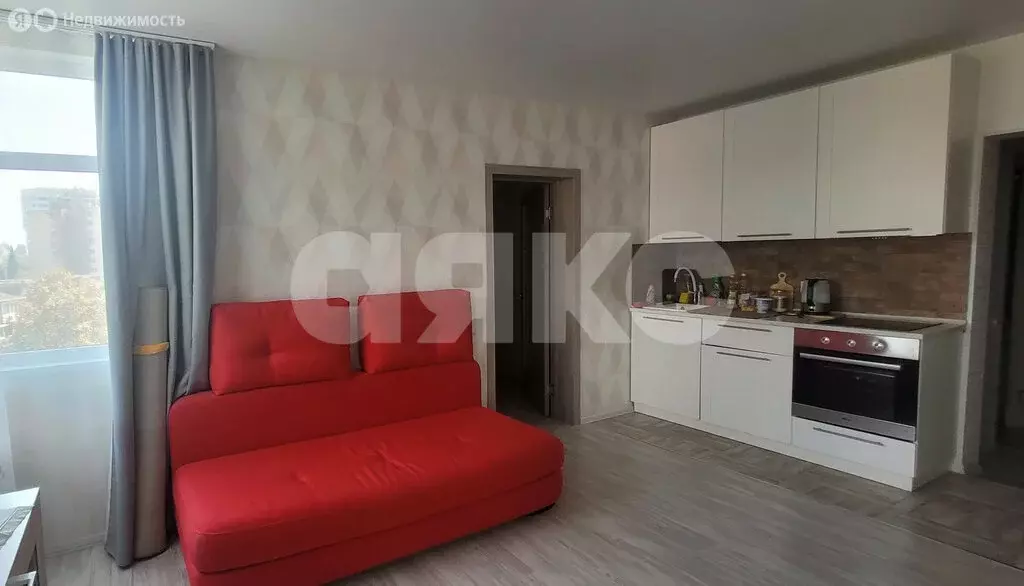 1-комнатная квартира: посёлок городского типа Дагомыс, улица Гайдара, ... - Фото 2