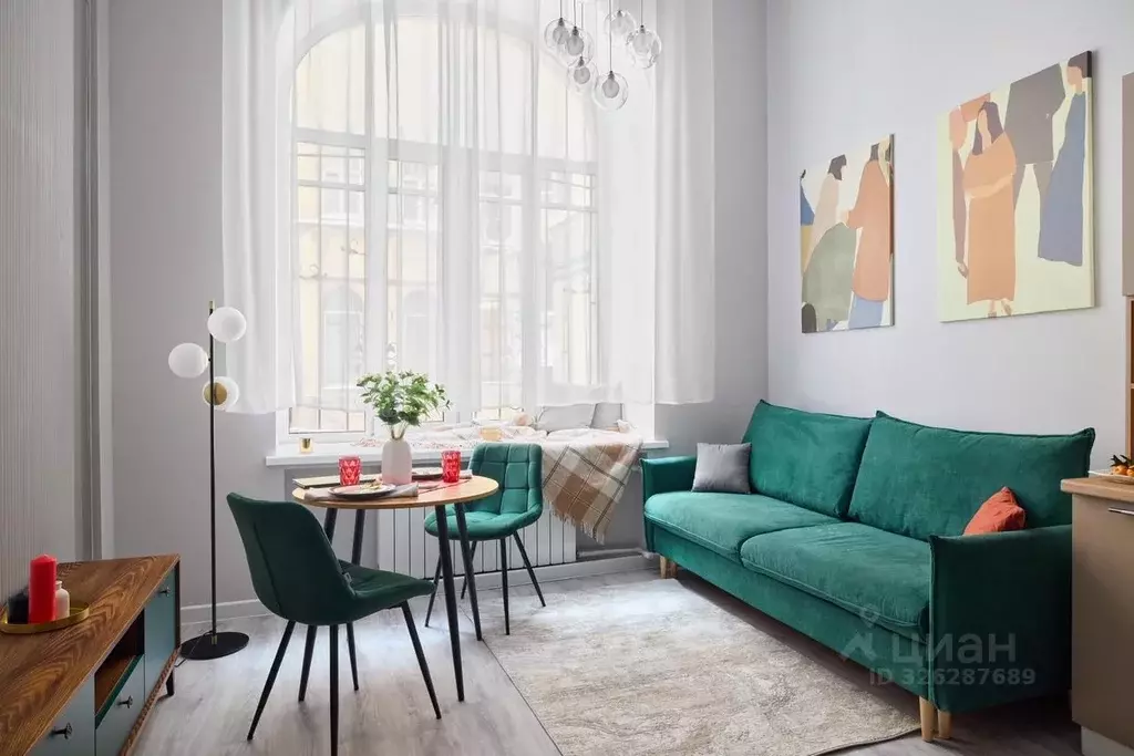 Студия Санкт-Петербург Измайловский просп., 16/30 (25.7 м) - Фото 1