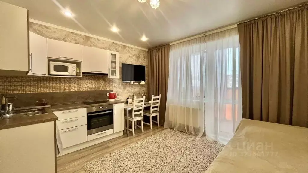 1-к кв. Татарстан, Казань ул. Максимова, 37Б (28.4 м) - Фото 2