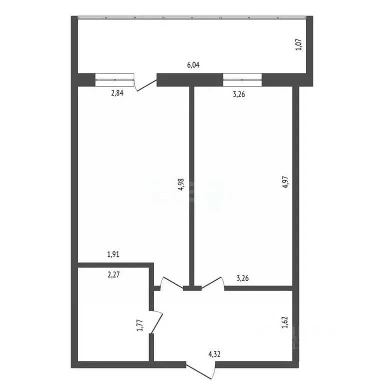 1-к кв. Амурская область, Благовещенск Игнатьевское ш., 14/5 (45.0 м) - Фото 2