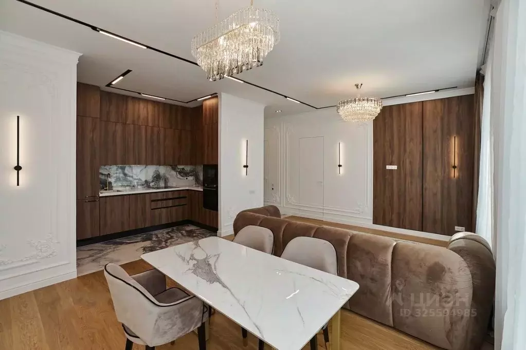 2-к кв. Москва 1-й Красногвардейский проезд, 22с2 (85.0 м) - Фото 2