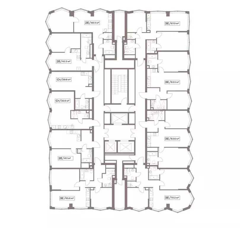 1-к кв. Москва Дубнинская ул., 79к21 (48.4 м) - Фото 2