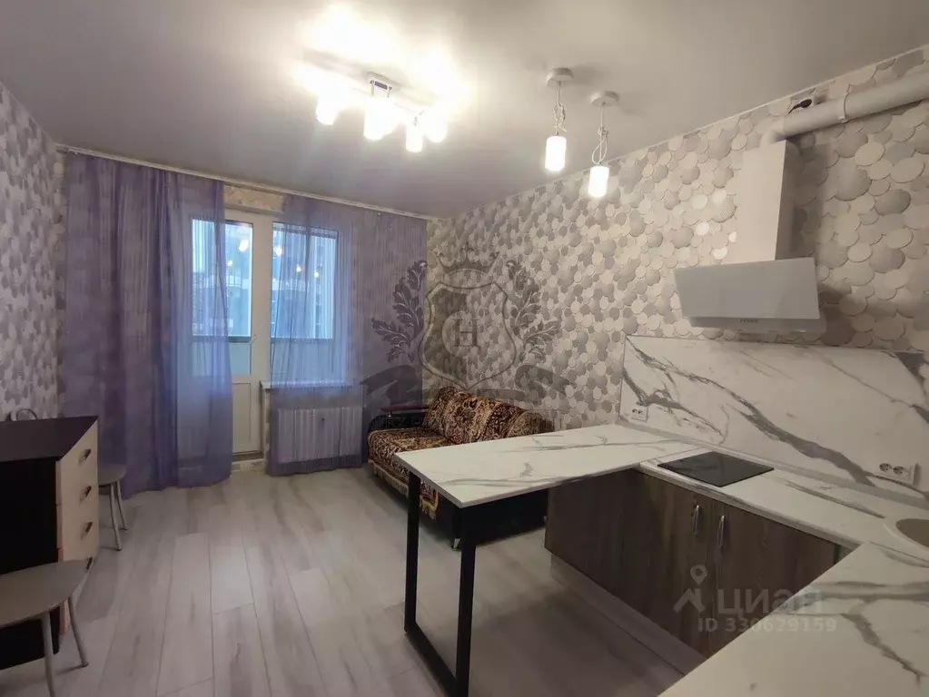 Студия Санкт-Петербург ул. Плесецкая, 10 (25.0 м) - Фото 1