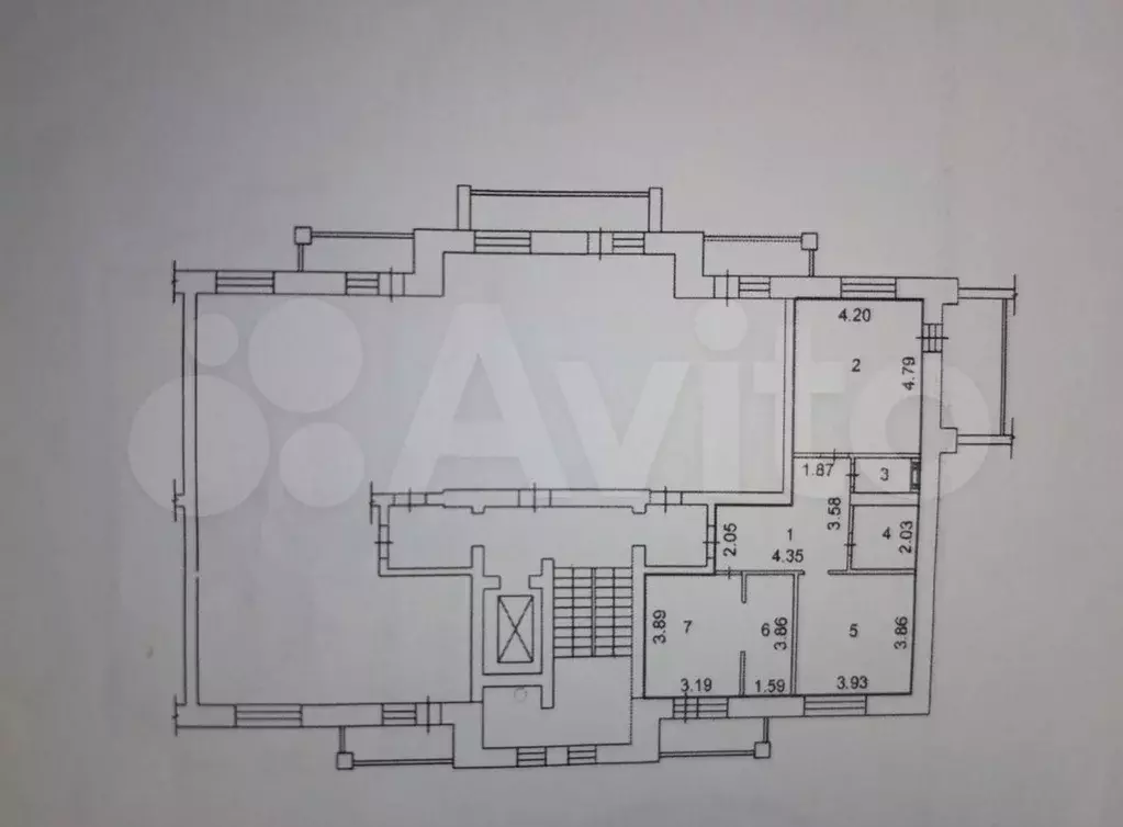 2-к. квартира, 82 м, 5/9 эт. - Фото 0