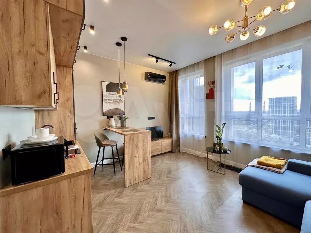 Квартира-студия, 28 м, 21/38 эт. - Фото 1