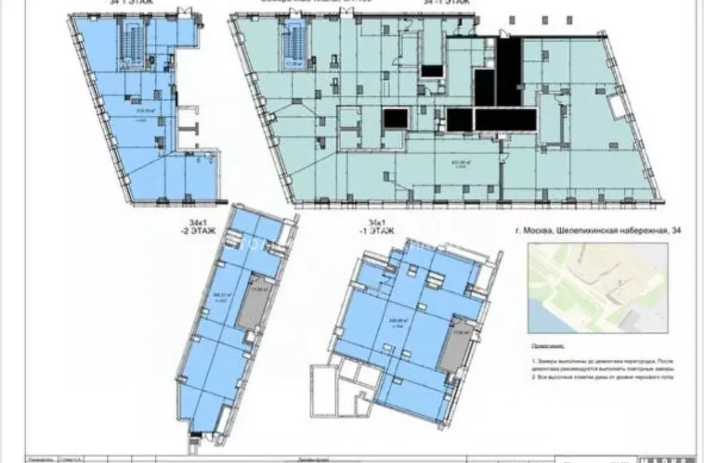 Офис в Москва Шелепихинская наб., 34к1 (1010 м) - Фото 2