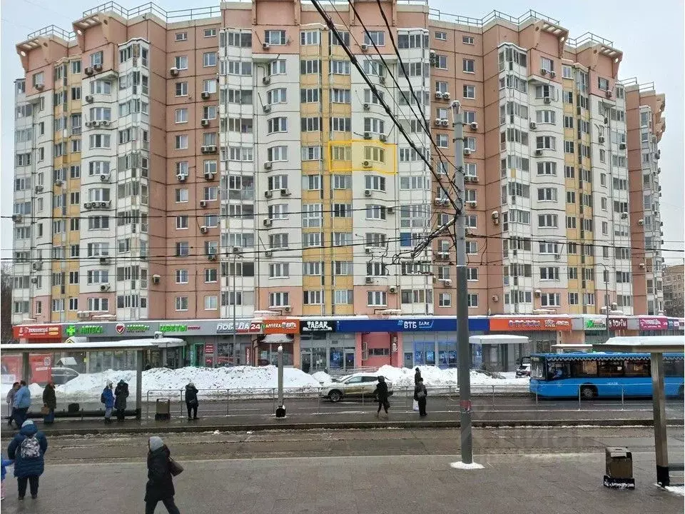 1-к кв. Москва ул. Новинки, 1 (49.3 м) - Фото 2