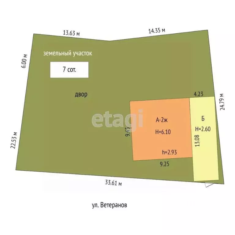 Дом в Крым, Ялта ул. Ветеранов, 5 (256 м) - Фото 1