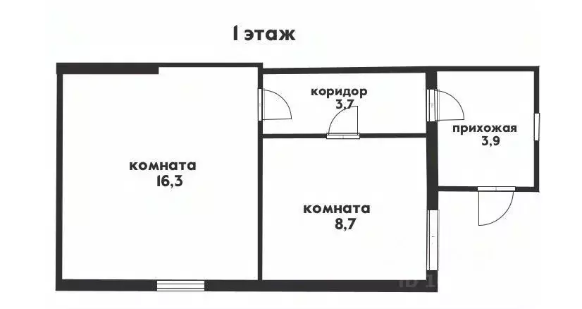 Дом в Краснодарский край, Геленджик пер. Больничный, 13 (71 м) - Фото 2