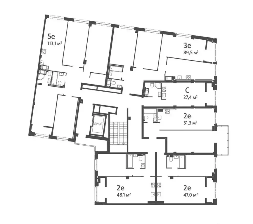 4-к кв. Санкт-Петербург Ремесленная ул., 15 (116.8 м) - Фото 1