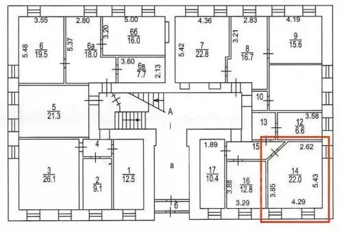Офис в Москва Трубная ул., 32С4 (22 м) - Фото 1