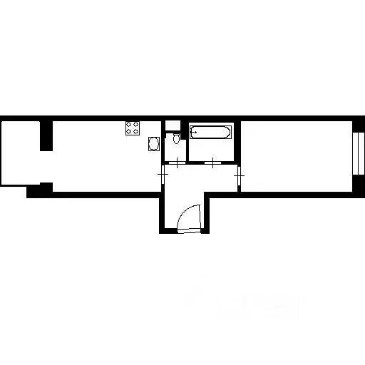 1-к кв. Татарстан, Казань ул. Четаева, 30 (50.0 м) - Фото 1