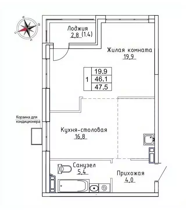 1-к кв. Приморский край, Надеждинский район, пос. Новый ул. Ленина, ... - Фото 0