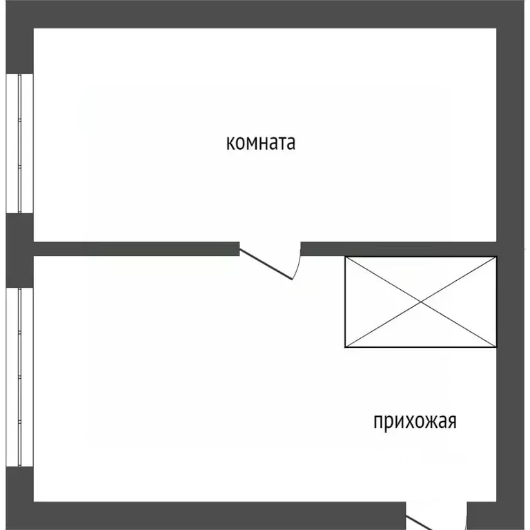 1-к кв. Бурятия, Улан-Удэ Батарейка мкр, ул. Асеева, 7 (25.5 м) - Фото 1