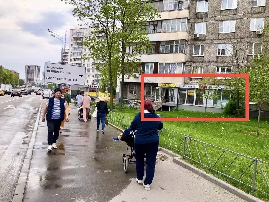Помещение свободного назначения в Москва ул. Народного Ополчения, 43К1 ... - Фото 1