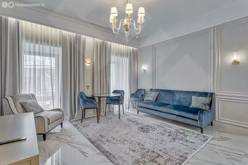 1-комнатная квартира: Москва, Малый Кисловский переулок, 3 (48 м) - Фото 1